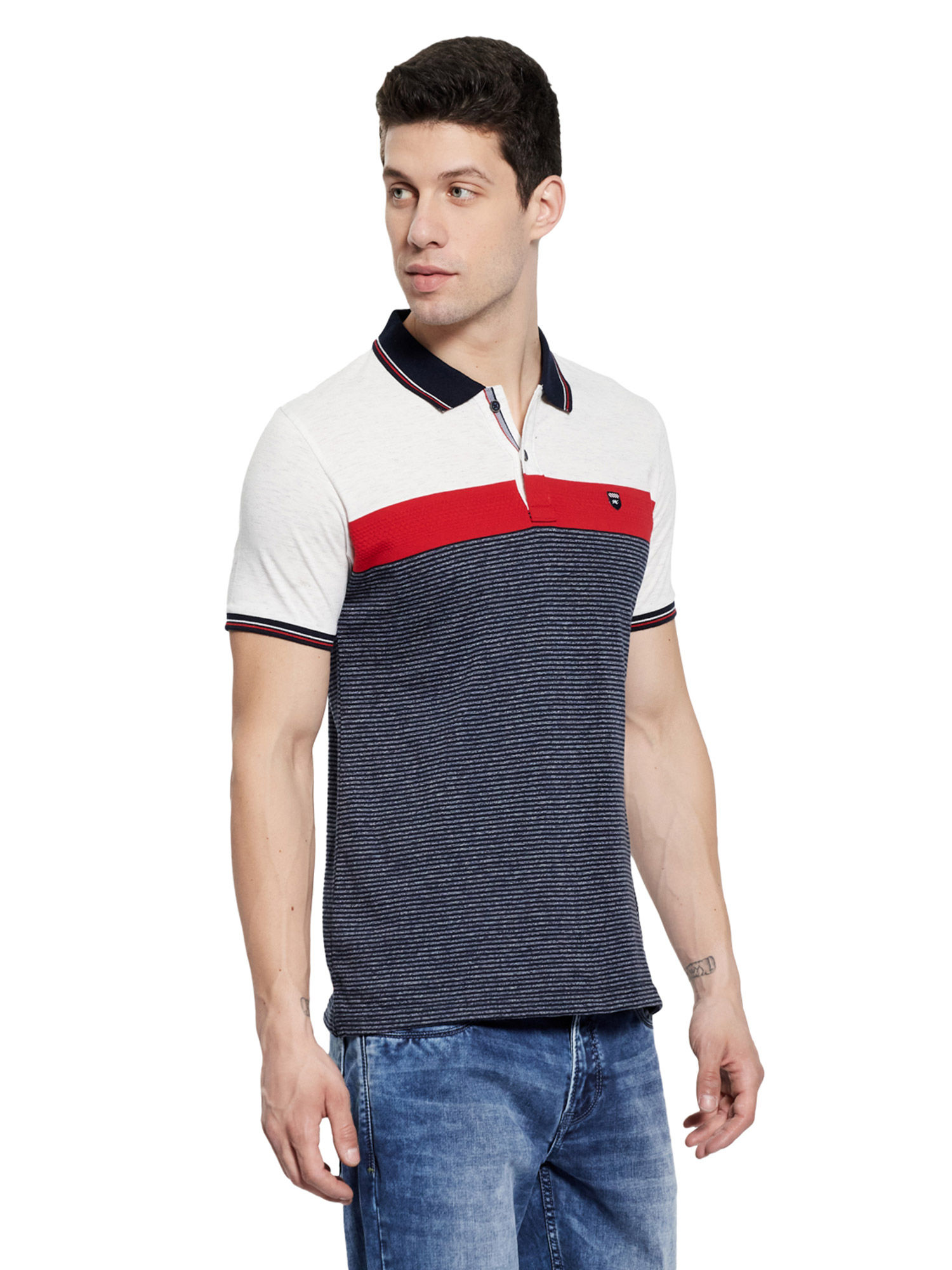 Buy Monte Carlo Mens White T-Shirt 
