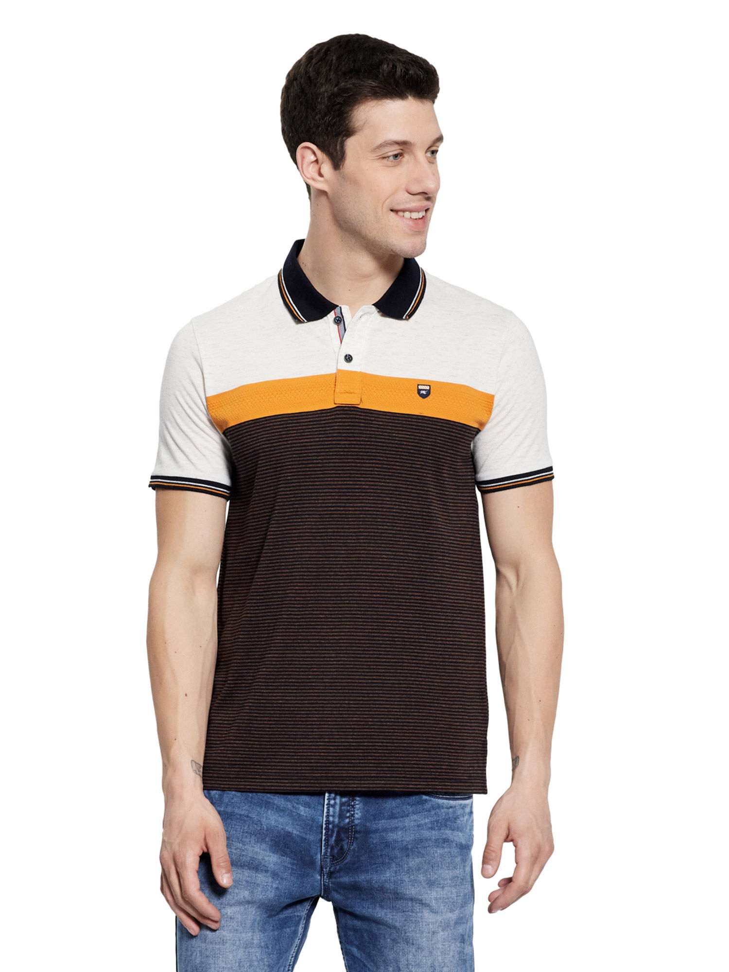 Buy Monte Carlo Mens White T-Shirt 