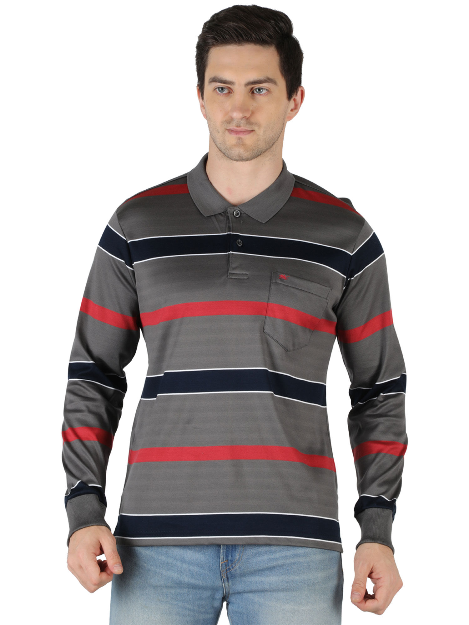 Monte Carlo Men Multi Cotton Blend 