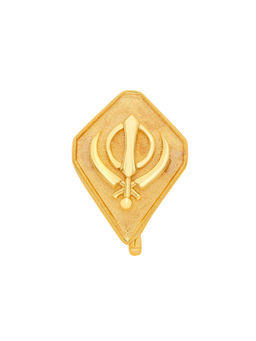 Isharya - Kirpan Charm 18Kt Gold Plated