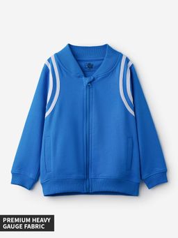 The Souled Store - Novel Blue Boys Varsity Jacket