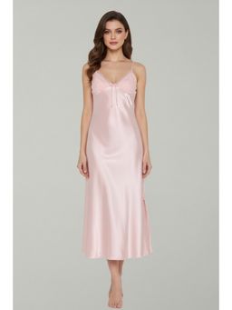 Zivame - Satin Sleep Dress - Light Pink