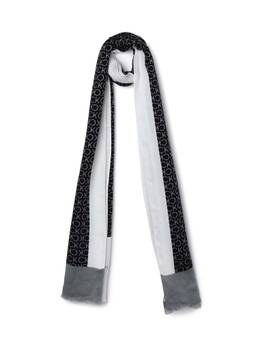 Calvin Klein - Logo Black Modal Oblong Scarf