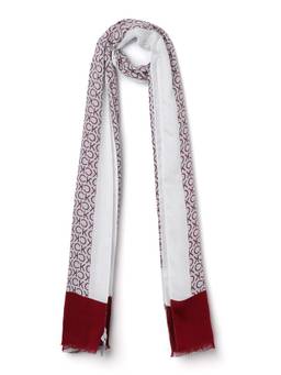 Calvin Klein - Logo Red Modal Oblong Scarf