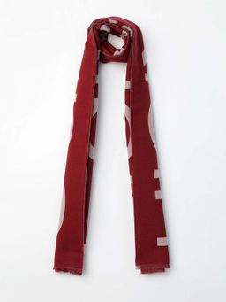 Calvin Klein - Logo Red Acrylic Muffler