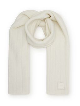 Calvin Klein - Solid White Nylon Muffler