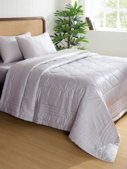 Maspar - Tencel Blue Summer AC Room 100 GSM Bed Quilt (Double)