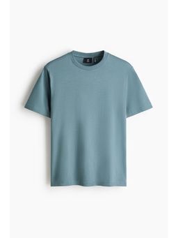 H&M - Men Green Coolmax Regular Fit T-Shirt
