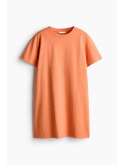 H&M - Women Orange T-Shirt Dress