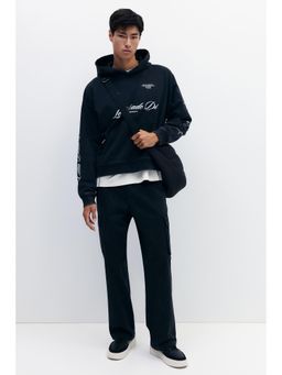 H&M - Men Black Relaxed Fit Cargo