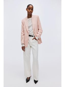 H&M - Women Pink Single-Breasted Blazer