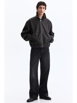 H&M - Men Black Blouson Jacket