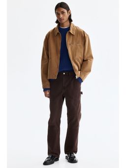 H&M - Men Brown Regular Fit Carpenter Trouser