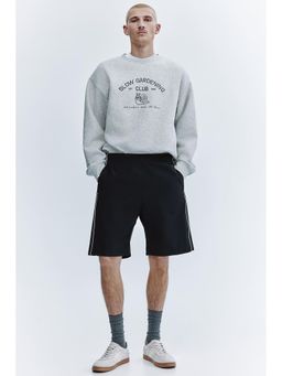 H&M - Men Black Knee-Length Shorts