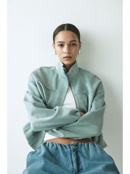 H&M - Women Green Oversized Jacket