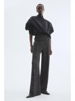 H&M - Women Black Straight-Leg Trouser