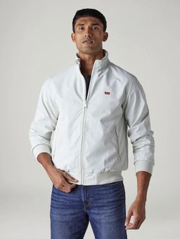 Levi's - White Men Solid Regular Fit Bomber Jacket