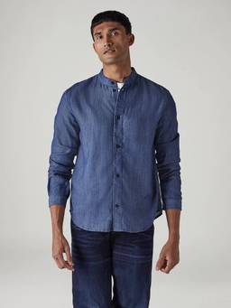 Levi's - Men Solid Slim Fit Redloop Shirt