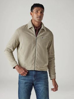 Levi's - Men Textured Regular Fit Bomber Jacket