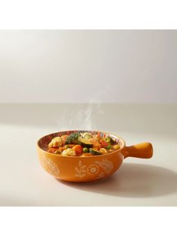 Epicasa - Ceramic Serving Bowl with Handle Platter