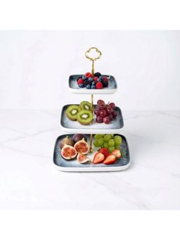Epicasa - Home Serving Tray For Cake and Desserts Tiered Cake Stand