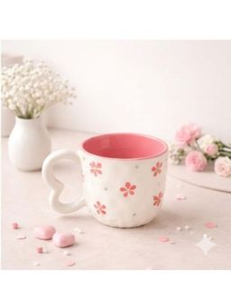 ACE THE SPACE - Pink Heart Handle Cup