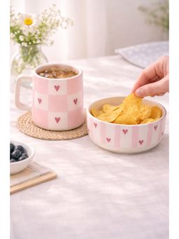 ACE THE SPACE - Cupid Coffee Matching Cup and Bowl (Pack of 2)