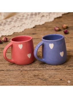 ACE THE SPACE - Heart Coffee Matching Cups (Pack of 2)