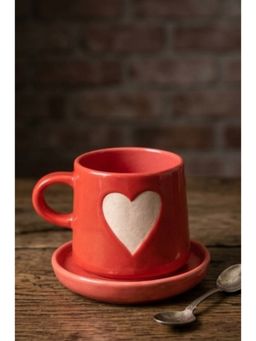 ACE THE SPACE - Big Heart Cup and Saucer