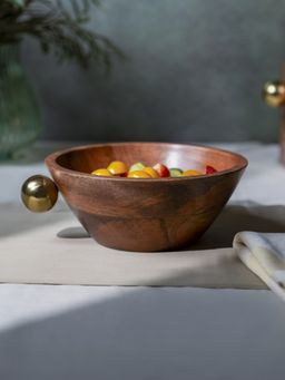 Manor House - Ora Dhara Wooden Salad Bowl