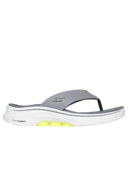 SKECHERS - Grey Synthetic Casual Men Sandals
