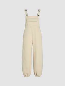 Cider - Fleece Pinafore Jogger Jumpsuit