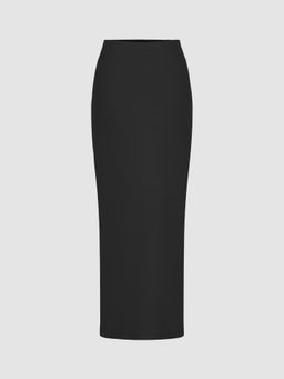 Cider - Knit Mid Waist Maxi Skirt