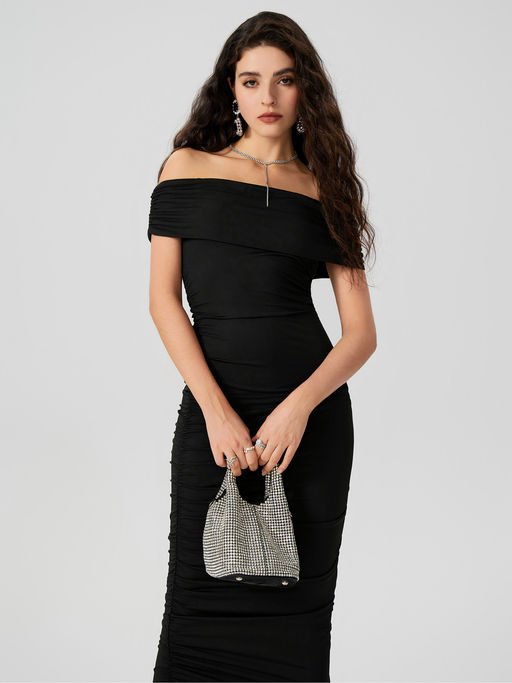 cider off the shoulder dress Cider Maxi Dress Off-Shoulder Knotted Floral Lace Cotton Blend Elegant Romantic Women's Wedding Guest Date Night Gown, Summer Flared Regular Fit Long Dress SummerWins Dealsforyou