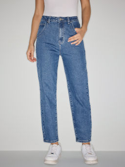 Cider - Katherine Denim High Waist Tapered Jeans
