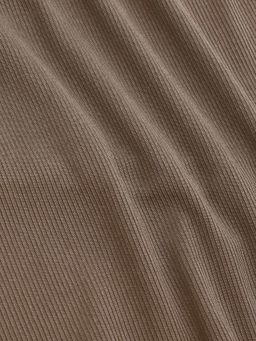 Cider - Rib Square Neck Ruched Mini Dress Curve & Plus