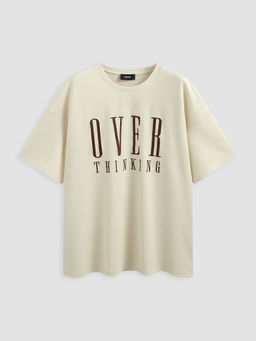 Cider - Over Thinking Oversized Graphic Tee Curve & Plus