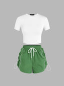 Green color option, Sold out, Currently selected