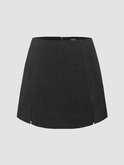Cider - Corduroy High Waist Split Skort Curve & Plus