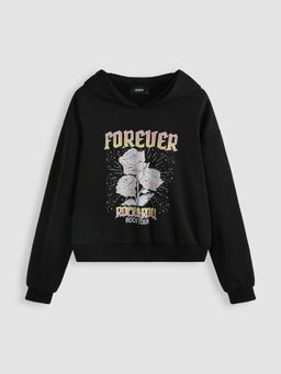 Cider - Forever Terry Rose Graphic Hoodie