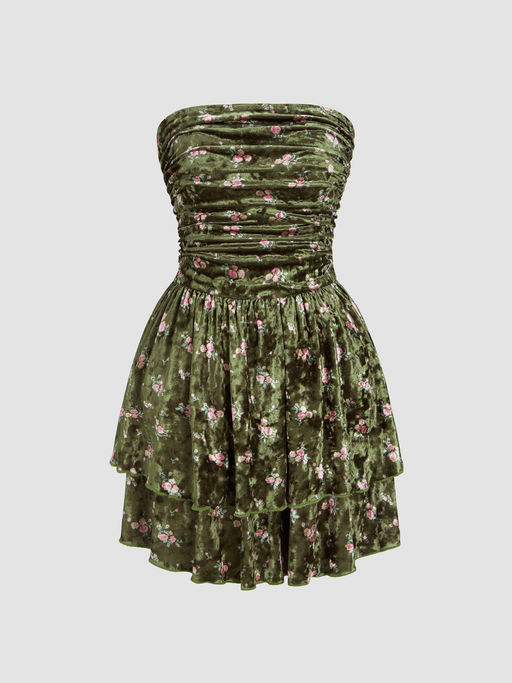 target green sequin dress Darcy Maxi Dress main image 1