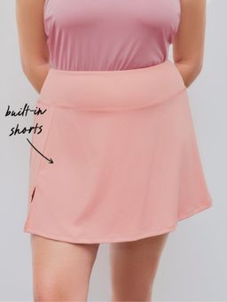 Cider - Airy Mid Rise Split Skort Curve & Plus