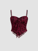 Burgundy color option, Currently selected