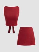 Red color option, Currently selected