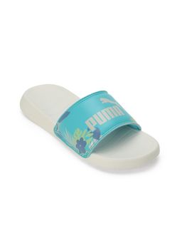 Puma - Popcat 20 Floral White Sliders