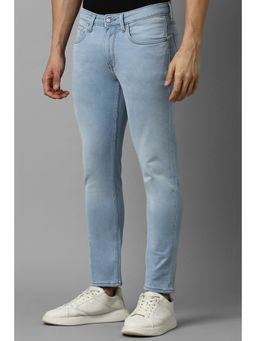 Louis Philippe - Men Blue Light Smart Fit Jeans