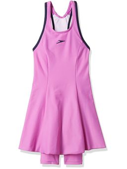 Speedo - Racerback Swimdress - Purple
