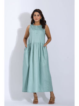 PLUM AND SODA - Drop Waist Maxi Dress For Women