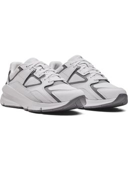 Under Armour - Men Forge 96 LEATHER reissue Off White and Grey Shoes