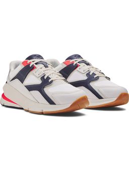 Under Armour - Men Forge 96 LEATHER reissue Shoes Off White and Black